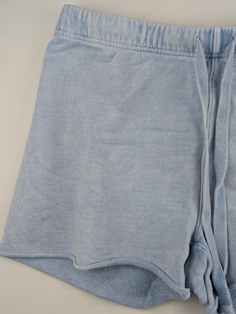 Frank & Eileen Tee Lab - Pearl Favorite Mineral Blue Sweatshorts Size Large - Picture 8 of 12
